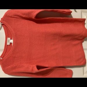 Lightweight Orange Sweater